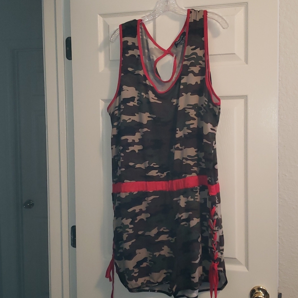 Camo romper